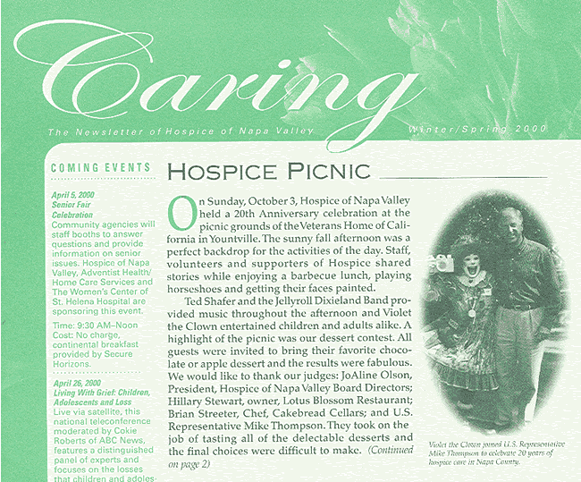Hospice Newsletter