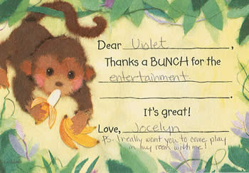 thank you from Jocelyn